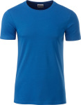 James & Nicholson – Men's Organic T-Shirt for embroidery and printing