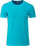 James & Nicholson – Men's Organic T-Shirt for embroidery and printing