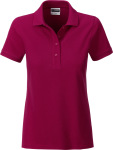 James & Nicholson – Ladies' Organic Polo for embroidery and printing