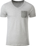 James & Nicholson – Men's Vintage T-Shirt for embroidery and printing
