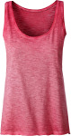 James & Nicholson – Damen Vintage Tank Top besticken und bedrucken lassen