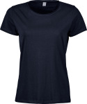 Tee Jays – Damen T-Shirt mit ungesäumten Ausschnitt zum besticken und bedrucken