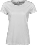 Tee Jays – Damen T-Shirt mit Umschlag am Arm besticken und bedrucken lassen