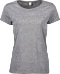 Tee Jays – Damen T-Shirt mit Umschlag am Arm besticken und bedrucken lassen