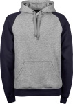 Tee Jays – Men's Two-Tone Hooded Sweatshirt for embroidery and printing