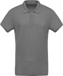 Kariban – Men's Organic Piqué Polo hímzéshez és nyomtatáshoz
