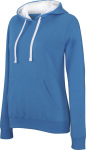 Kariban – Ladies' 2-tone Hooded Sweat for embroidery and printing