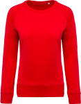 Kariban – Damen Organic Raglan Sweater besticken und bedrucken lassen