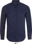 SOL’S – Popeline Shirt longsleeve with polka dots for embroidery and printing