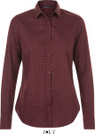 SOL’S – Becker Women Popeline Blouse longsleeve with polka dots for embroidery and printing