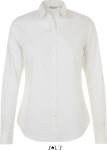 SOL’S – Becker Women Popeline Blouse longsleeve with polka dots for embroidery and printing