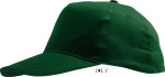 SOL’S – Sunny 5 Panel Baseball Cap for embroidery and printing