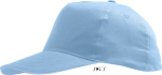 SOL’S – Sunny 5 Panel Baseball Cap hímzéshez és nyomtatáshoz