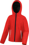 Result – Kids' 3-Layer Hooded Softshell Jacket hímzéshez