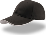 Atlantis – 6 Panel Baseball Cap Zoom Piping Sandwich hímzéshez és nyomtatáshoz