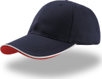 Atlantis – 6 Panel Baseball Cap Zoom Piping Sandwich for embroidery and printing