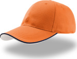 Atlantis – 6 Panel Baseball Cap Zoom Piping Sandwich for embroidery and printing