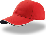 Atlantis – 6 Panel Baseball Cap Zoom Piping Sandwich hímzéshez és nyomtatáshoz