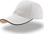 Atlantis – 6 Panel Baseball Cap Zoom Piping Sandwich hímzéshez és nyomtatáshoz