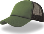 Atlantis – 5 Panel Mesh Cap Rapper for embroidery