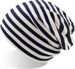 Atlantis – Long Beanie with Stripes Hashtag for embroidery