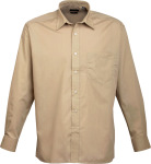 Premier – Poplin Shirt longsleeve for embroidery and printing