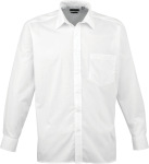 Premier – Poplin Shirt longsleeve for embroidery and printing