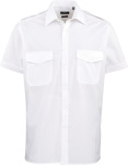 Premier – Pilot Shirt shortsleeve for embroidery and printing