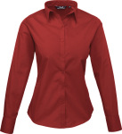 Premier – Poplin Blouse longsleeve for embroidery and printing