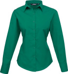 Premier – Poplin Blouse longsleeve for embroidery and printing