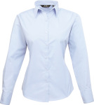 Premier – Poplin Blouse longsleeve for embroidery and printing