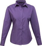 Premier – Poplin Blouse longsleeve for embroidery and printing