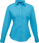 Premier – Poplin Blouse longsleeve for embroidery and printing