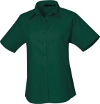 Premier – Poplin Blouse shortsleeve for embroidery and printing