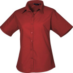 Premier – Poplin Blouse shortsleeve for embroidery and printing