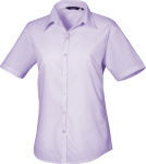 Premier – Poplin Blouse shortsleeve for embroidery and printing