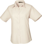 Premier – Poplin Blouse shortsleeve for embroidery and printing