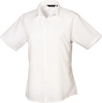 Premier – Poplin Blouse shortsleeve for embroidery and printing