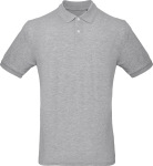 B&C – Inspire Men's Organic Piqué Polo hímzéshez és nyomtatáshoz