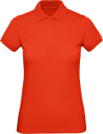 B&C – Inspire Ladies' Organic Piqué Polo for embroidery and printing