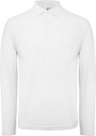 B&C – Men's Piqué Polo longsleeve hímzéshez és nyomtatáshoz