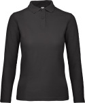 B&C – Ladies' Piqué Polo longsleeve hímzéshez és nyomtatáshoz