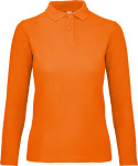 B&C – Ladies' Piqué Polo longsleeve for embroidery and printing