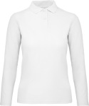 B&C – Ladies' Piqué Polo longsleeve hímzéshez és nyomtatáshoz