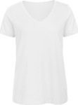 B&C – Damen Inspire V-Neck T-Shirt besticken und bedrucken lassen