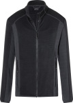 James & Nicholson – Men's Stretch Fleecejacket for embroidery