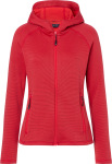 James & Nicholson – Ladies' Hooded Stretch Fleecejacket for embroidery
