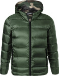 James & Nicholson – Men's Hooded Down Jacket hímzéshez