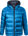 James & Nicholson – Men's Hooded Down Jacket hímzéshez