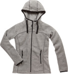 Stedman – Ladies' Hooded Fleece Jacket hímzéshez